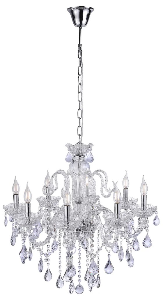 Candelabru clasic din oțel cu 8 lumini - Armas