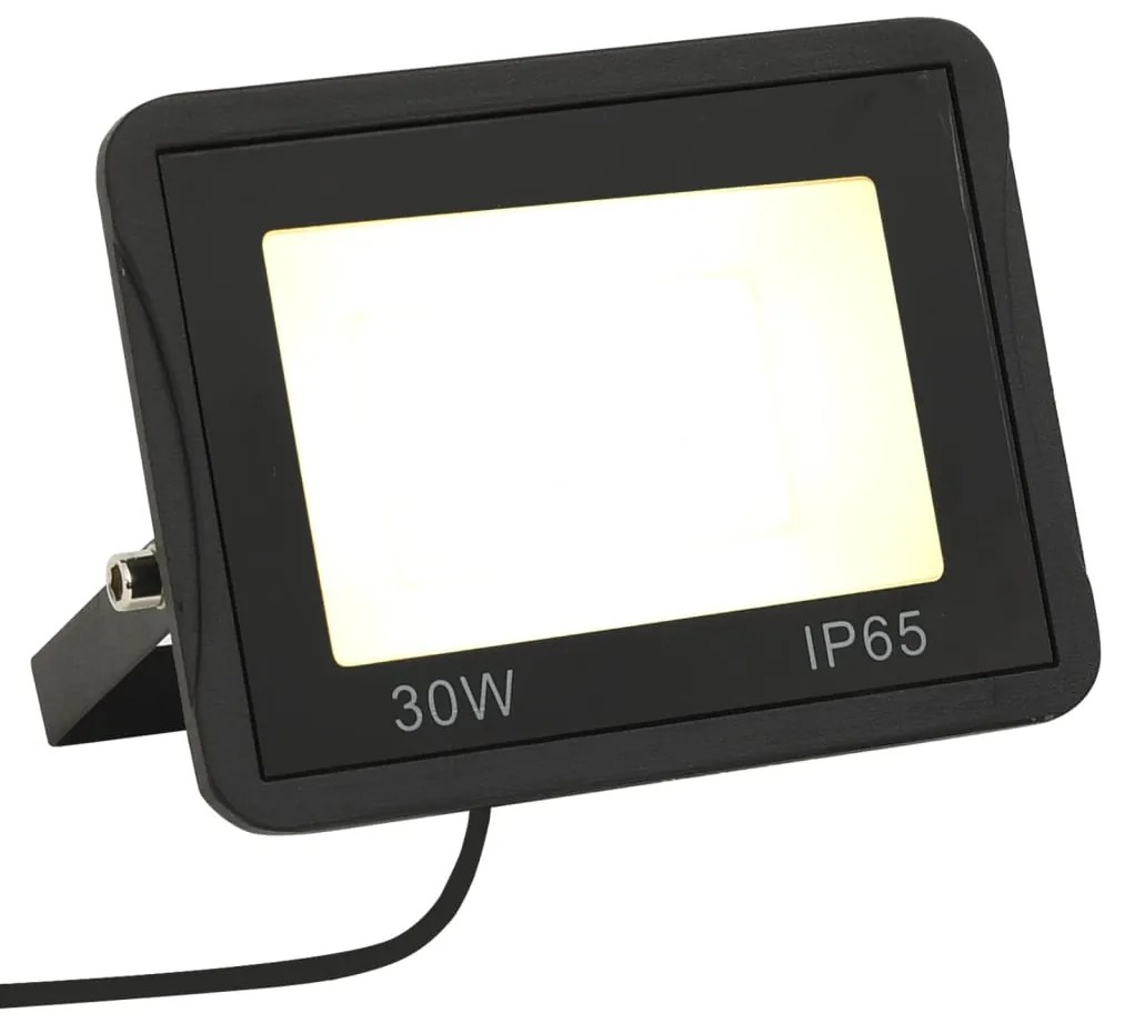 vidaXL Proiector cu LED, alb cald, 30 W