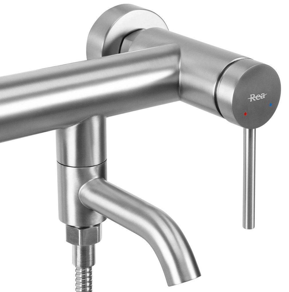 Baterie pentru cadă REA Clif Brush Nickel