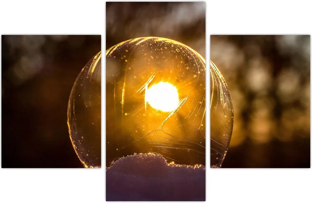 Tablou - Bulă transparentă (90x60 cm)