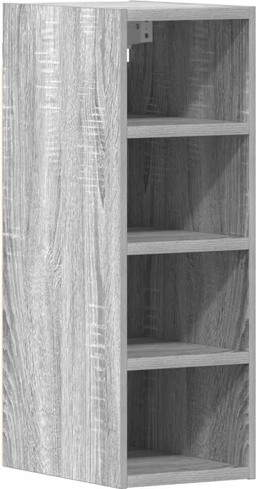 vidaXL Dulap suspendat “Riga”, gri sonoma, 20x29,5x60 cm