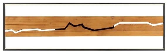 Brilliant - Plafonieră LED dimabilă THUNDER LED/42W/230V 3000K negru/maro