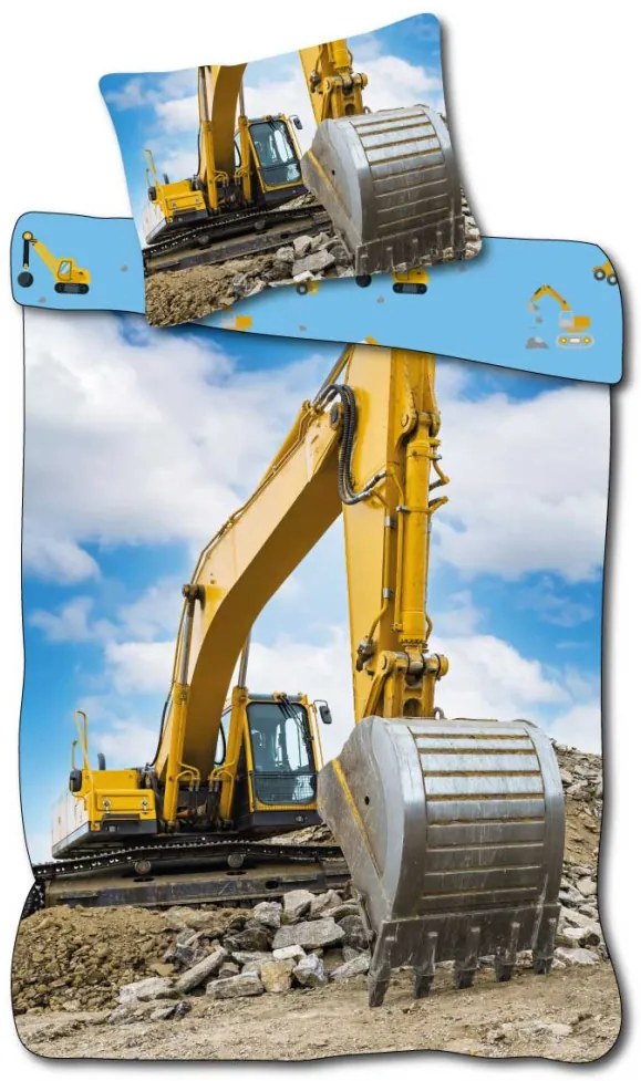 Construcție Power set lenjerie de pat pentru copii, grădiniță 100×135cm, 40×60 cm