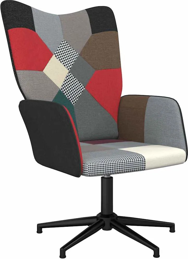 vidaXL Scaun de relaxare, material textil, petice