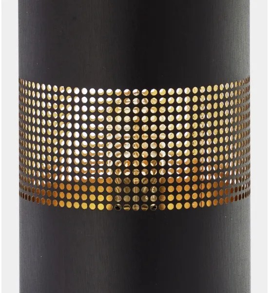 Lampă de masă BOGART 1xE27/15W/230V neagră/aurie