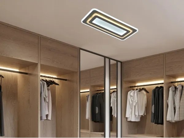 Plafonieră LED reglabilă LED/85W/230V 3000-6500K + telecomandă