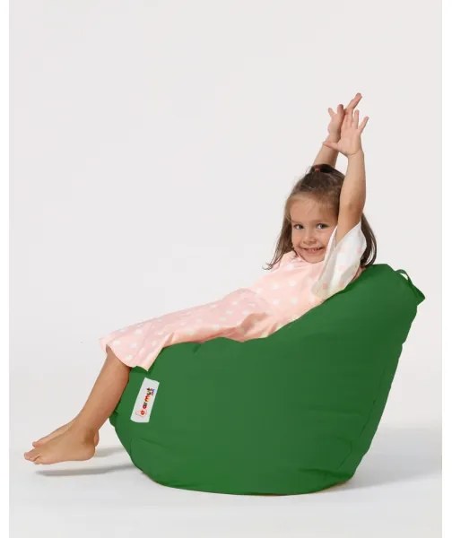 Fotoliu puf 60x60 cm verde