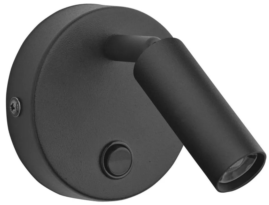 Spot de perete ENZO 1xG9/8W/230V negru