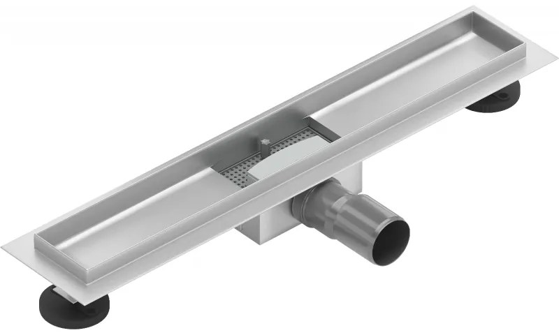 Mexen Flat corp scurgere duș liniar 60 cm, Crom - 1015060