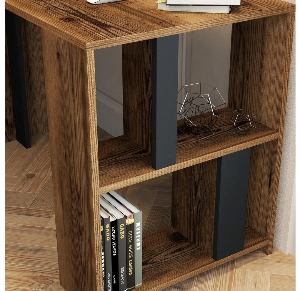 Masă PC Limba (Nuc + antracit). 1088798