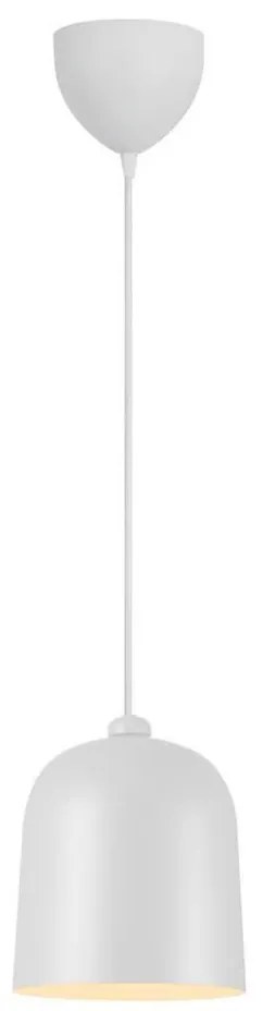 Nordlux - Lampă suspendată pe cablu ANGLE 1xE27/25W/230V, alb
