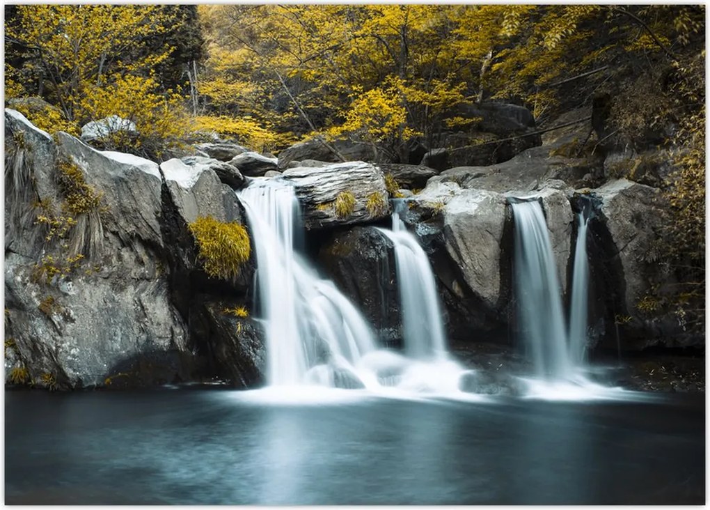 Tablou - Cascade, Lushan, China (70x50 cm)