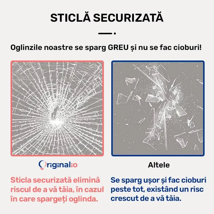 Oglindă LED Dreptunghiulară (80x60 cm), 3 Moduri Iluminare (Lumină Rece, Naturală, Caldă), Intensitate Reglabilă, Funcție Dezaburire, Control Tactil (Touch)