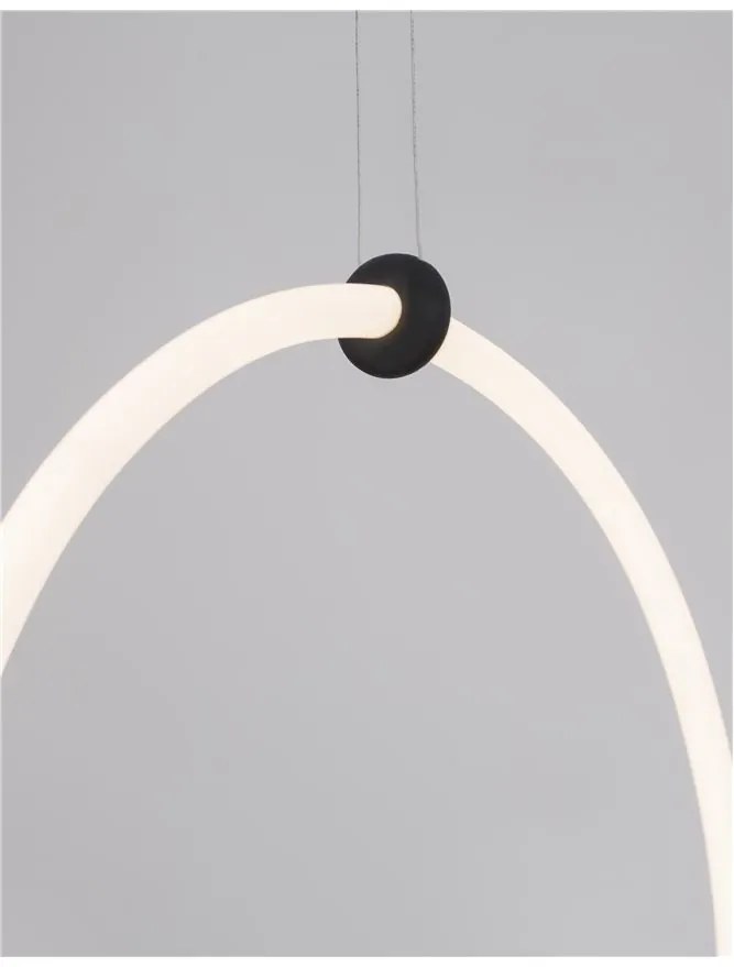 Lustra LED dimabila design circular GIRDINO 59,5cm