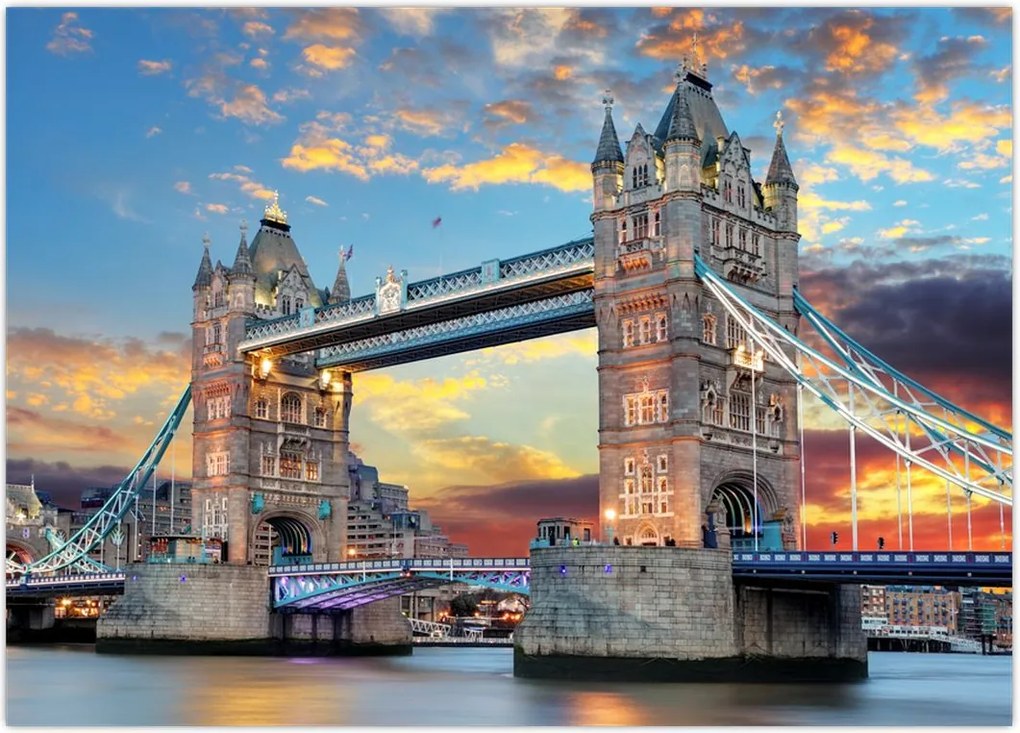 Tablou - Tower Bridge, Londra, Anglia (70x50 cm)