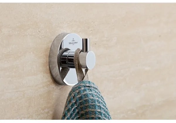 Villeroy & Boch TVA15101100061 - Cârlig de perete ELEMENTS, crom lucios