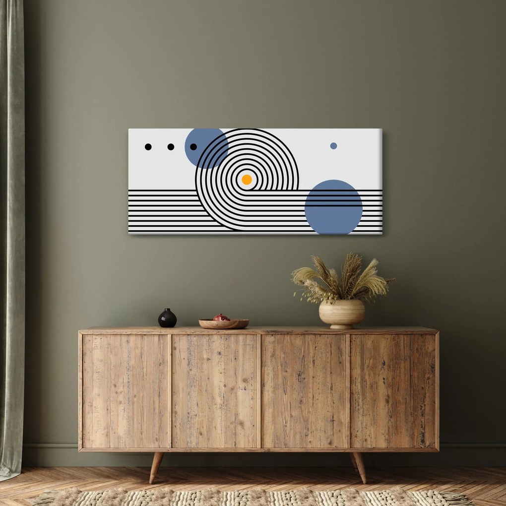 Tablou - Abstracție minimalistă N⁰1 (120x50 cm)