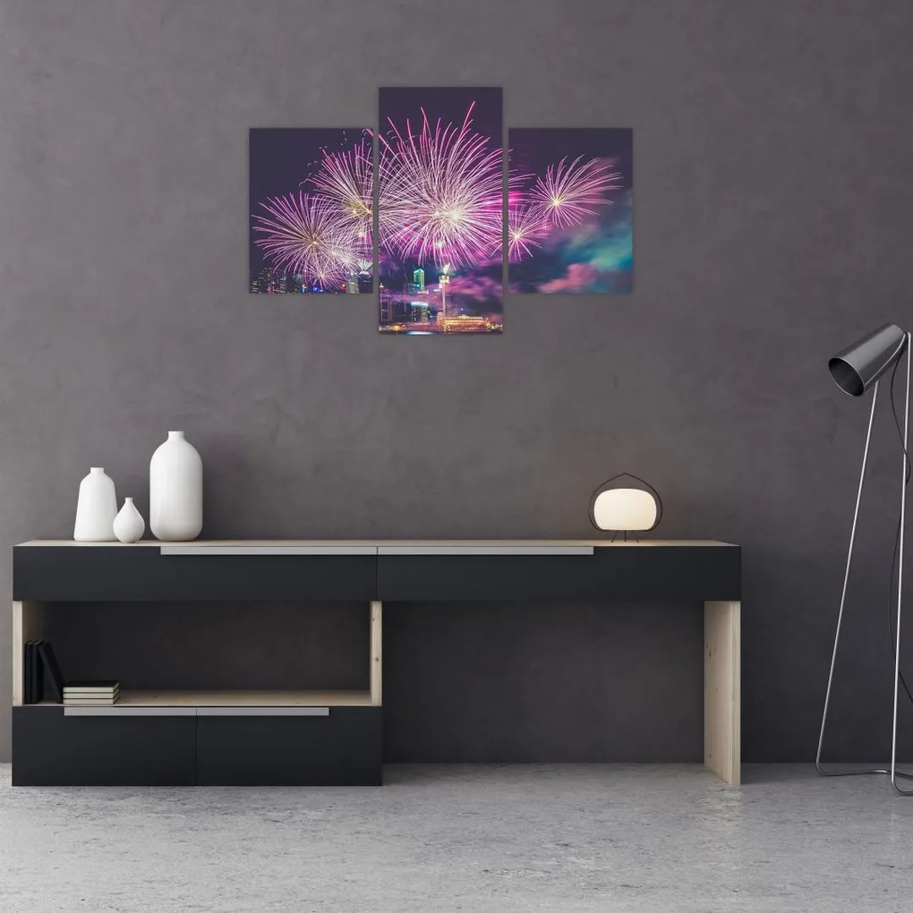 Tablou cu artificii (90x60 cm)