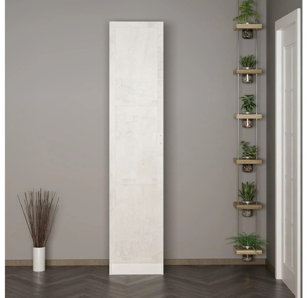 Dulap cu rafturi Nemake 19 (alb) . 1093945