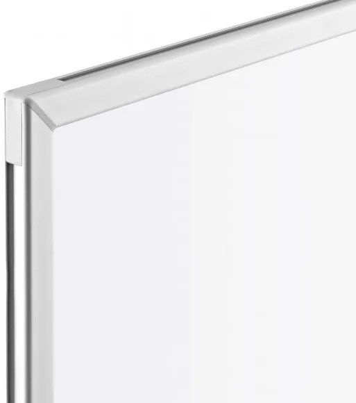 Tablă magnetică Magnetoplan cu suprafață ceramică 150 x 120 cm, albă