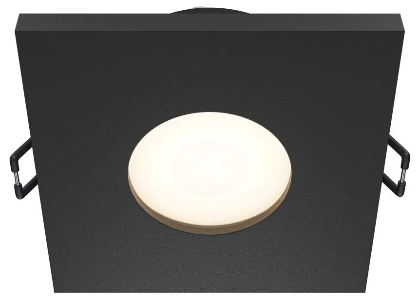 Spot incastrabil design tehnic IP65 Stark negru 8,4x8,4cm
