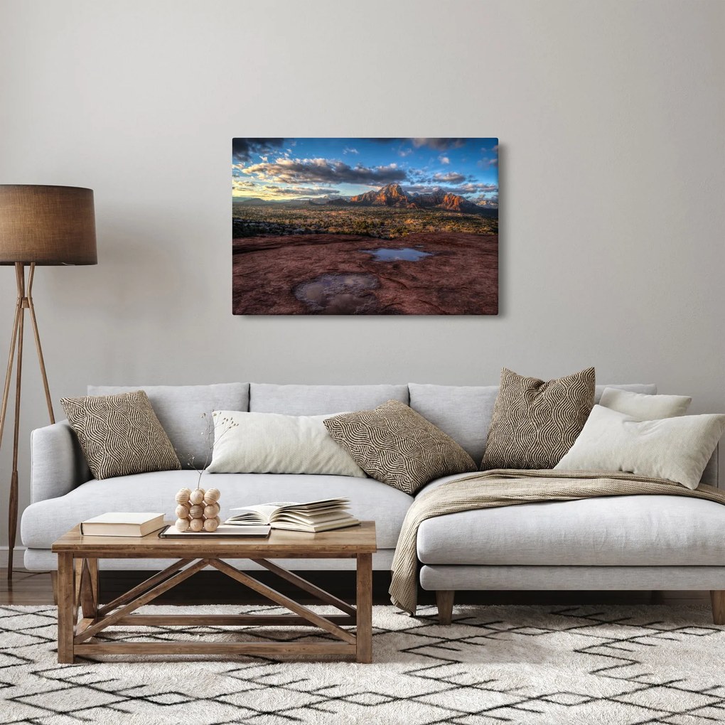 Tablou cu munți (90x60 cm)