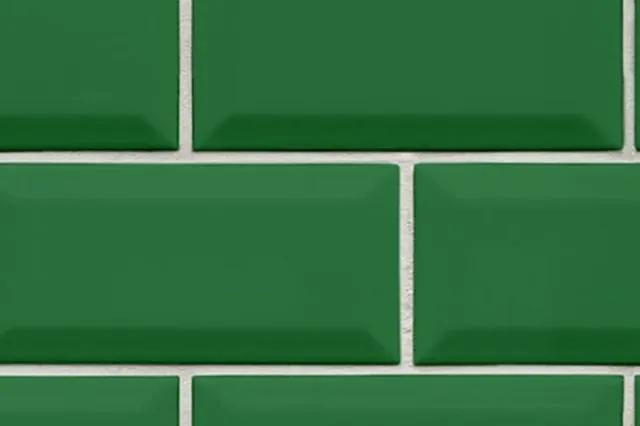Tapet verde Bistro Tiles Rebel Walls