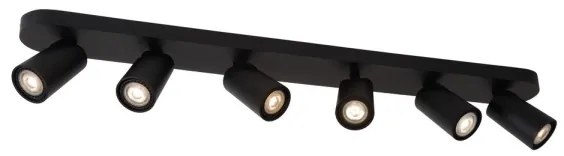 Spot LED Lucide 23954/31/30 XYRUS 6xGU10/5W/230V negru