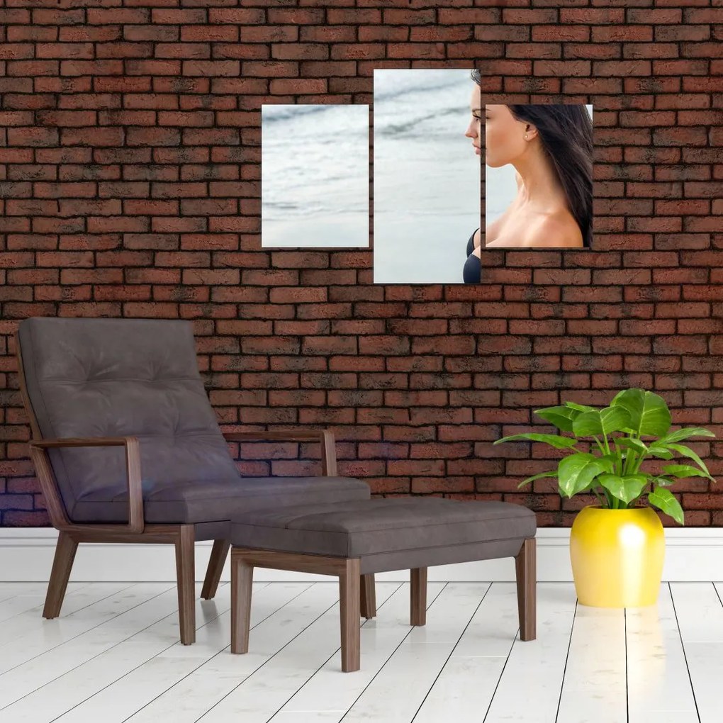 Tablou - Femeia la plajă (90x60 cm)