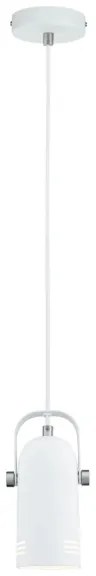 Paulmann 79767 - Lustră LAVEA LED RGBW 1xE27/9W, 230V, pe cablu, albă