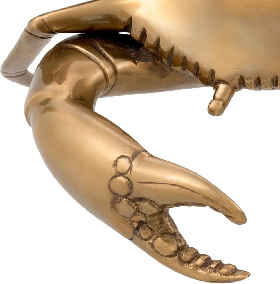 Obiect decorativ din alama masiva design LUX Crab