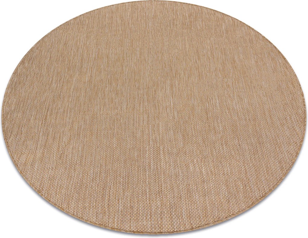 Covor SISAL SION cerc A5165A Melanj țesute plate natural