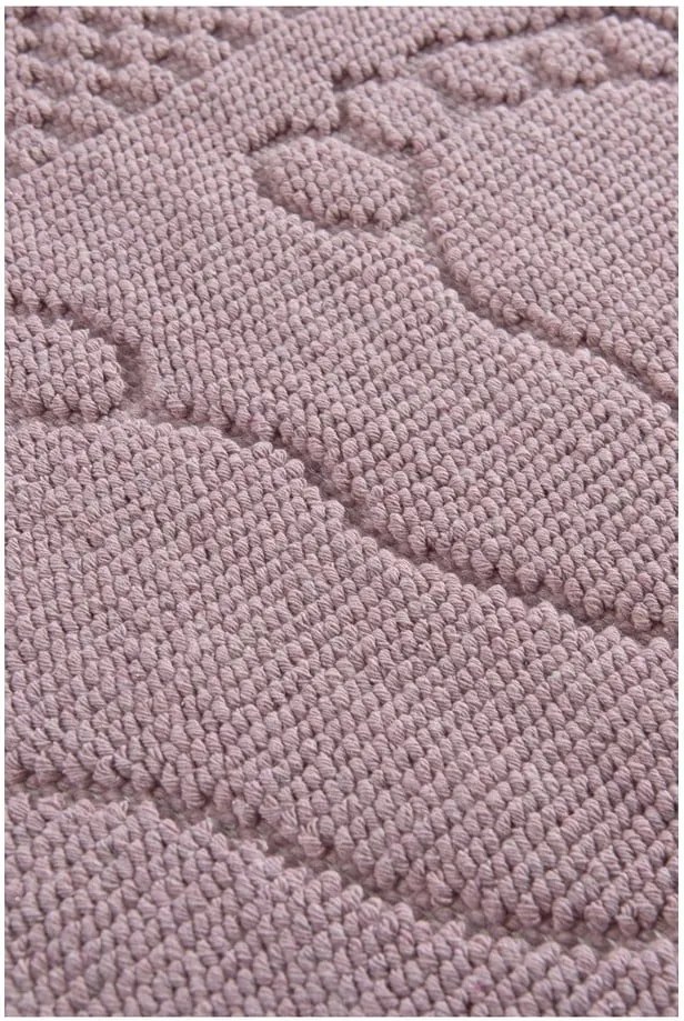 Covor baie Carrisma Mento, 70 x 50 cm, roz