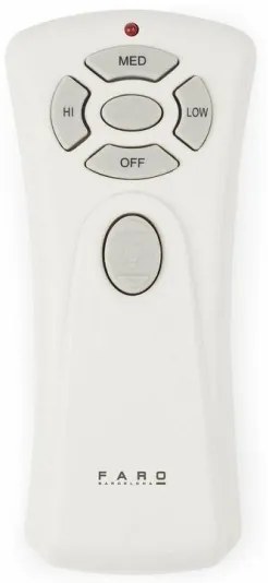 Ventilator de tavan FARO 33370DC LANTAU maro/crom mat d. 132 cm + telecomandă