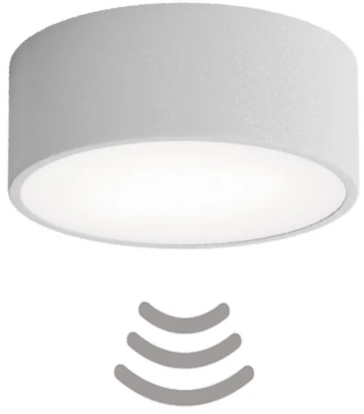 Plafonieră cu senzor Brilagi CLARE 1xE27/24W/230V d. 20 cm gri