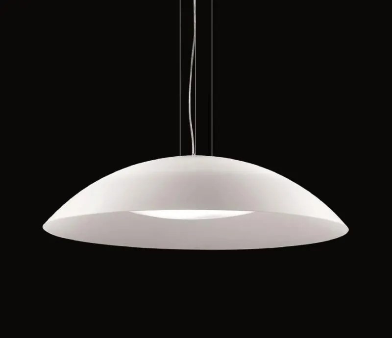 Pendul modern diam. 64cm LENA SP3 D64 Bianco 035727