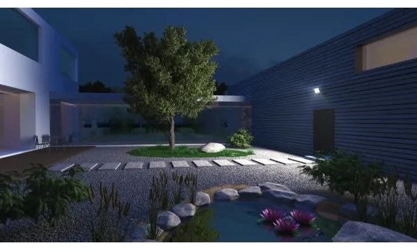 Proiector LED cu senzor LED/42,6W/230V 3000K IP44 antracit Steinel 065263