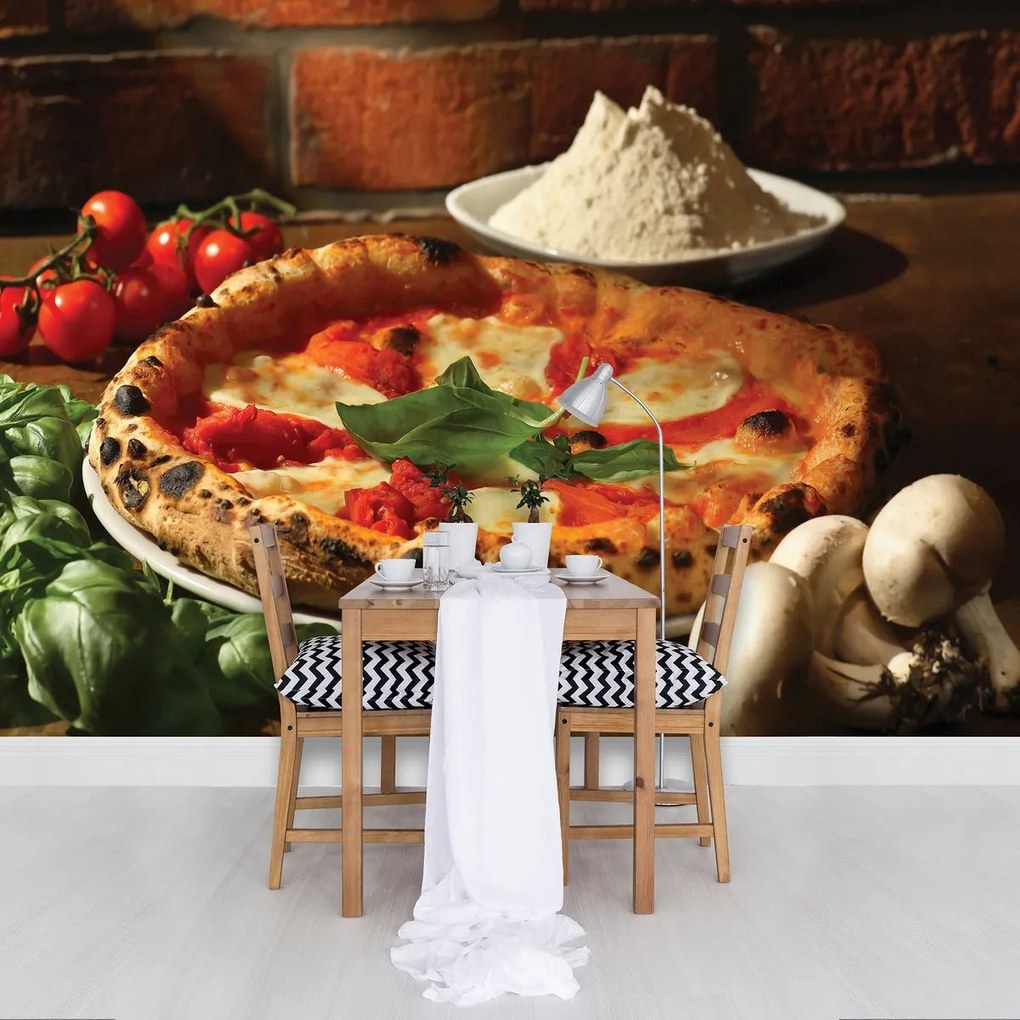 Fototapet - Pizza Breeze italiană (254x184 cm)