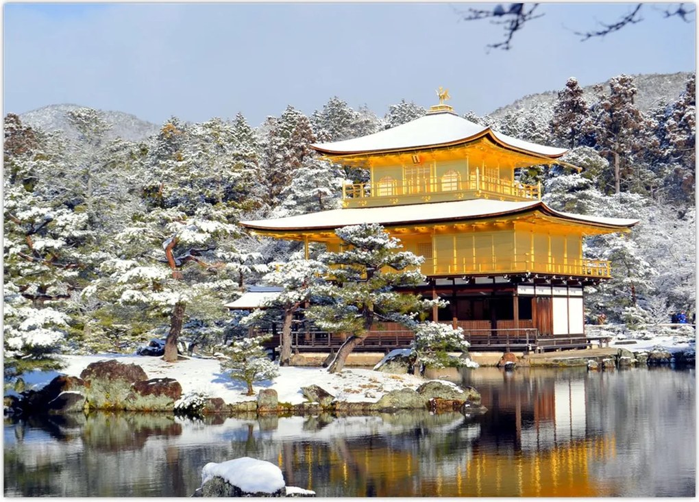 Tablou - Kinkakuji, Japonia (70x50 cm)