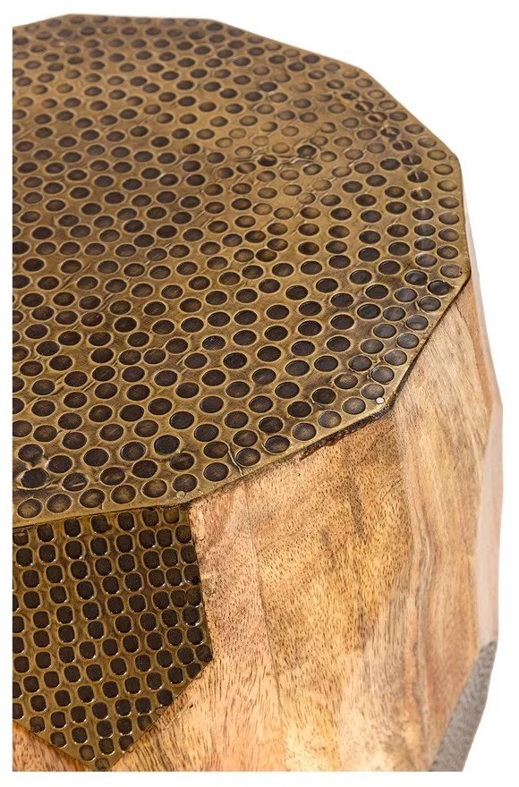 Măsuță auxiliară rotundă din lemn de mango ø 29 cm Fabia – MOME