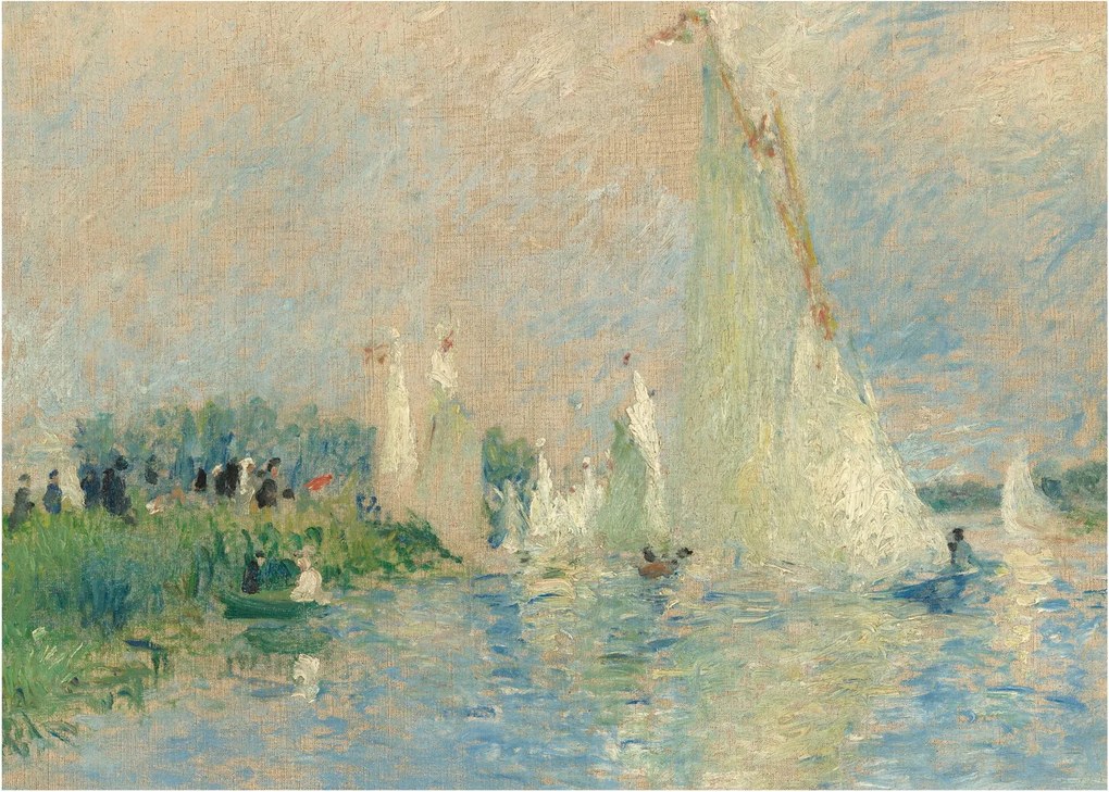 Tablou - Auguste Renoir, Regatta at Argenteuil, reproducere (70x50 cm)