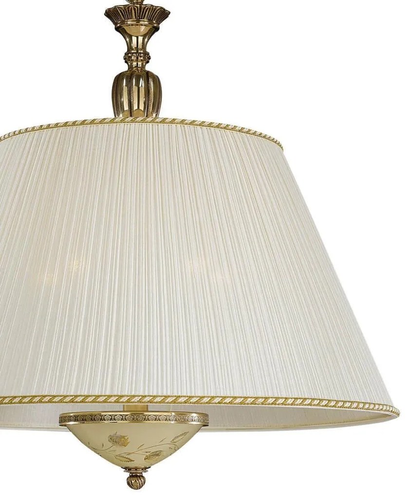 Lustra suspendata clasica din alama design italian 6522 D-60cm