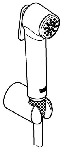 GROHE 27513DA1 - Duș bideu de mână TEMPESTA-F TRIGGER SPRAY 30, auriu