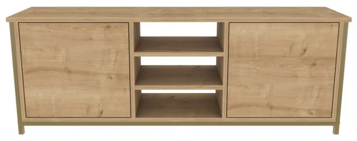 Comoda TV Otis - Gold, Oak