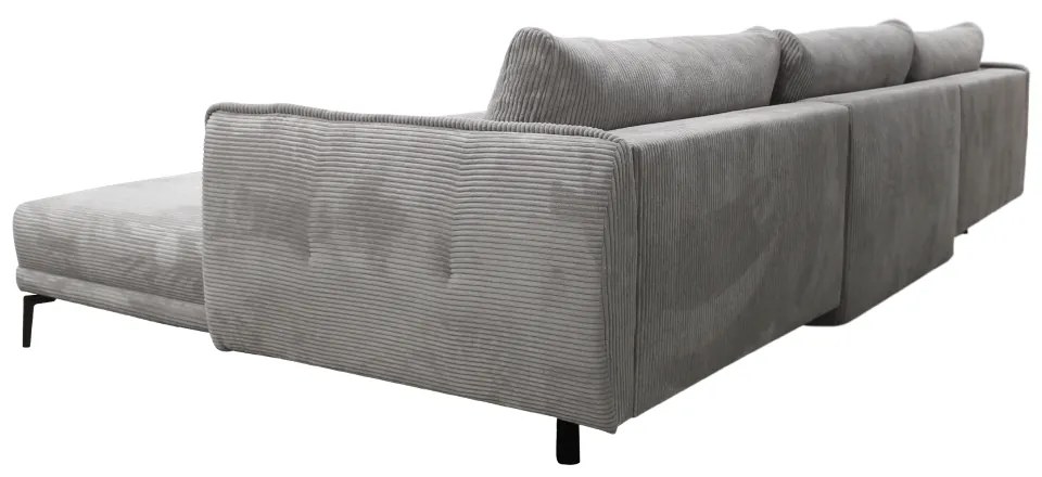 Set universal canapea, culoare gri, LILAH U UNI