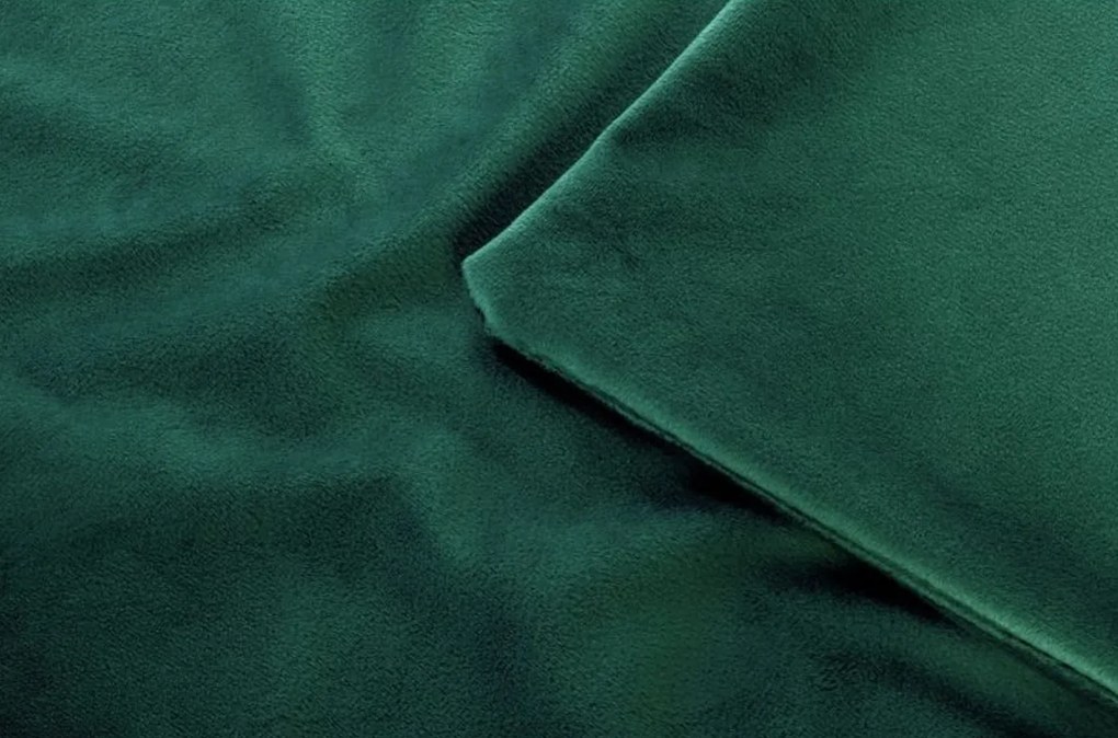 Husa de perna decorativa VELVET 40x40 cm, verde inchis