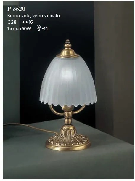 Veioza, Lampa de masa design italian realizata manual 3520
