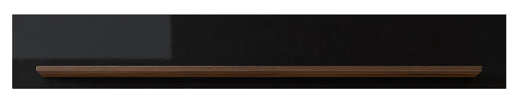 Raft Kassie Typ 01 (negru lucios + nuc columbia). 1108359
