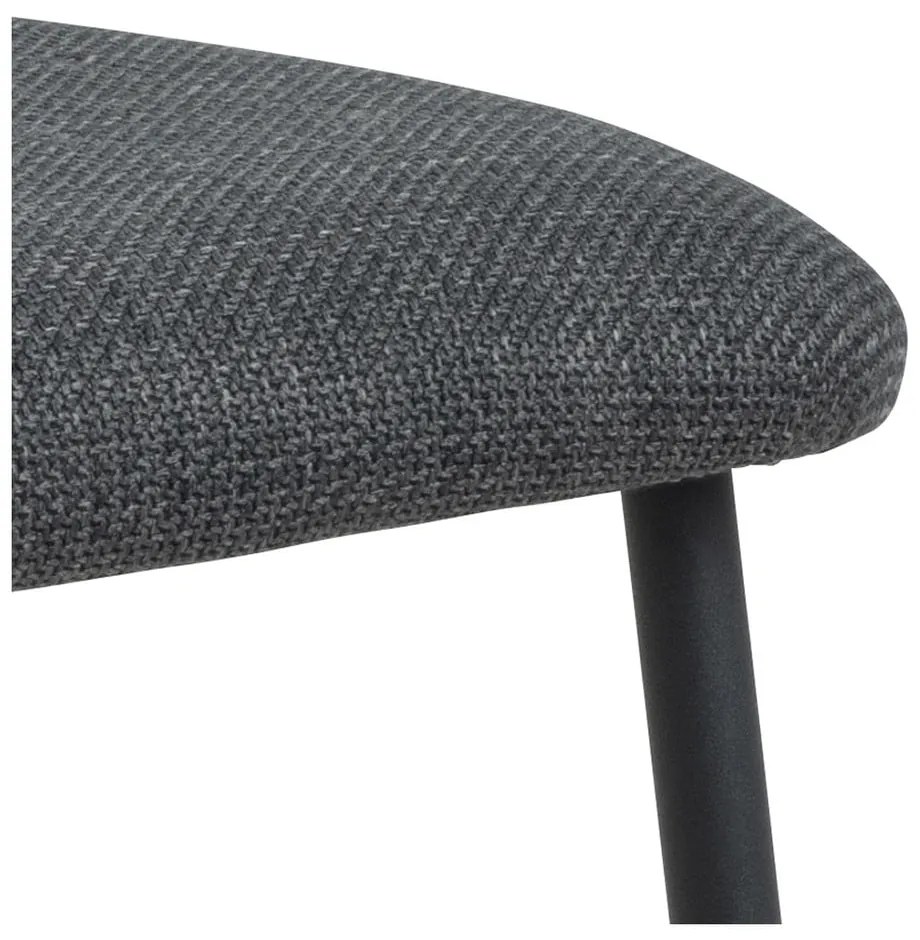 Scaune de dining gri-antracit 2 buc. Denise – Actona