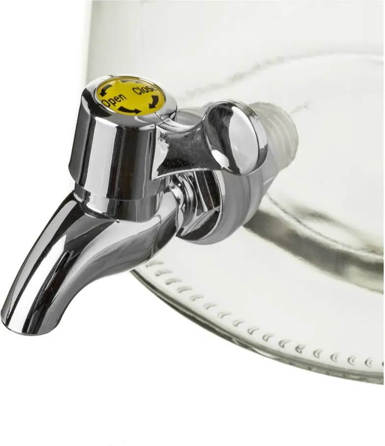 Recipient din sticlă cu robinet Unimasa, 3,4 L